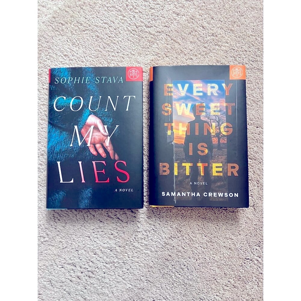 BOTM Count My Lies Sophie Stava Hardcover Book Lot